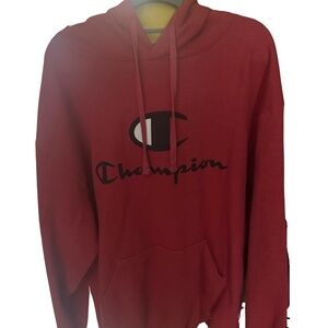 Champion Red Sweater Classic Comfort